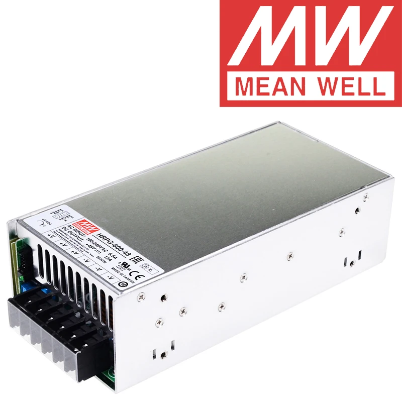 Original Mean Well HRPG-600 series DC 5V 12V 24V 36V 48V meanwell 600W single output with PFC Function Switching Power Supply 
Original Mean Well HRPG-600 series DC 5V 12V 24V 36V 48V meanwell 600W single output with PFC Function Switching Power Supply