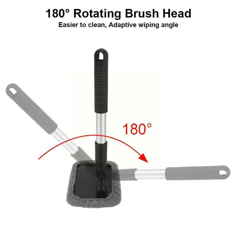 Car Window Cleaner Brush,Windshield Glass Cleaning Handle Extendable Tool Aluminum with Microfiber 8Pcs Covers U6L5
Car Window Cleaner Brush,Windshield Glass Cleaning Handle Extendable Tool Aluminum with Microfiber 8Pcs Covers U6L5