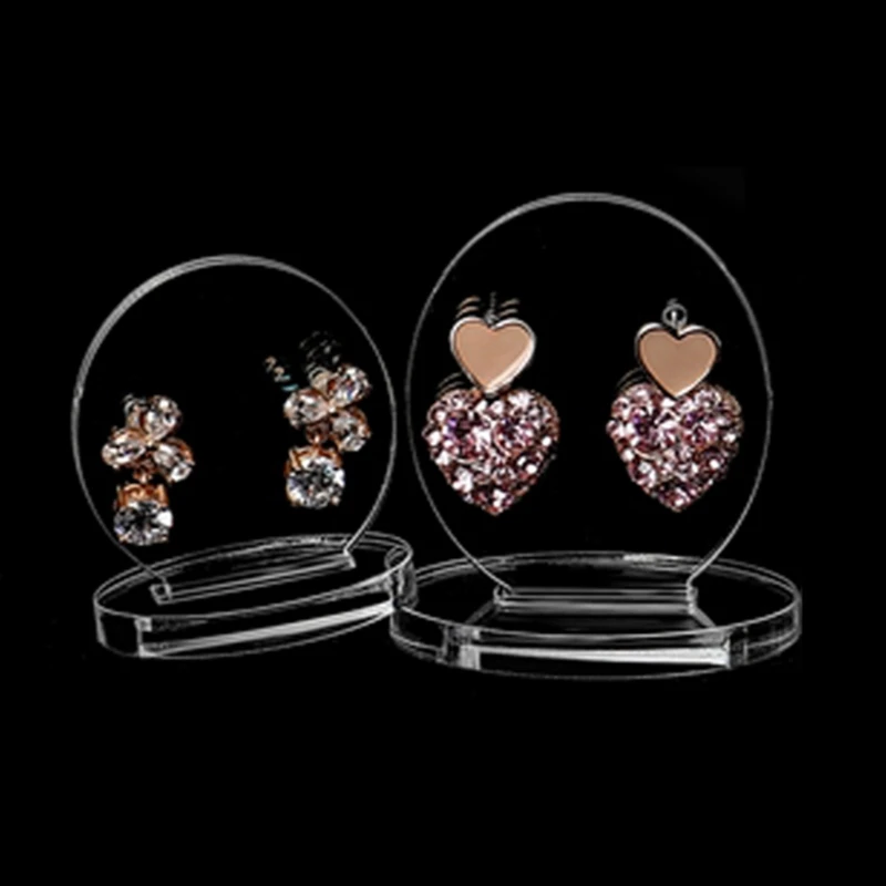 2 Pcs/Set Earrings Holder Shelf Jewelry Display Show Rack Stand Charms Professional Showcase Earring Storage Organizer
2 Pcs/Set Earrings Holder Shelf Jewelry Display Show Rack Stand Charms Professional Showcase Earring Storage Organizer