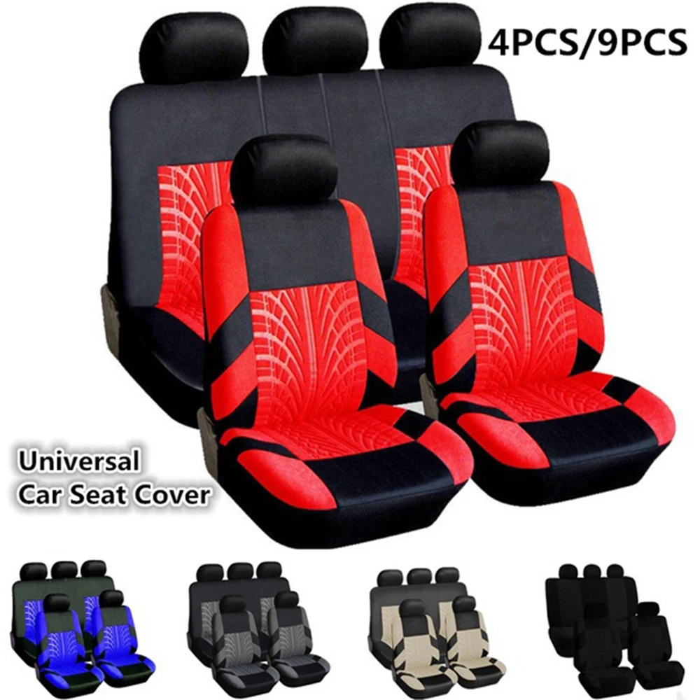 9PCS Universal Car Seat Covers Full Set Car Seat Decoration Rear Front Auto Seat Cover Mat Seat Covers Protector Car Interior
9PCS Universal Car Seat Covers Full Set Car Seat Decoration Rear Front Auto Seat Cover Mat Seat Covers Protector Car Interior