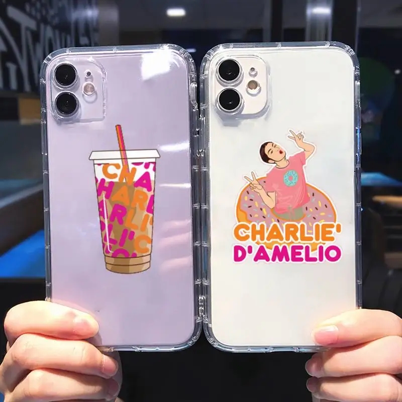 Charli Damelio Phone Case For iphone 13 12 11 8 7 plus mini x xs xr pro max Transparent soft
Charli Damelio Phone Case For iphone 13 12 11 8 7 plus mini x xs xr pro max Transparent soft