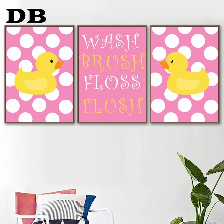 Yellow Duck Quotes Toilet Wall Art Canvas Painting Nordic Posters And Prints Animal Wall Pictures Baby Kids Room Bathroom Decor
Yellow Duck Quotes Toilet Wall Art Canvas Painting Nordic Posters And Prints Animal Wall Pictures Baby Kids Room Bathroom Decor