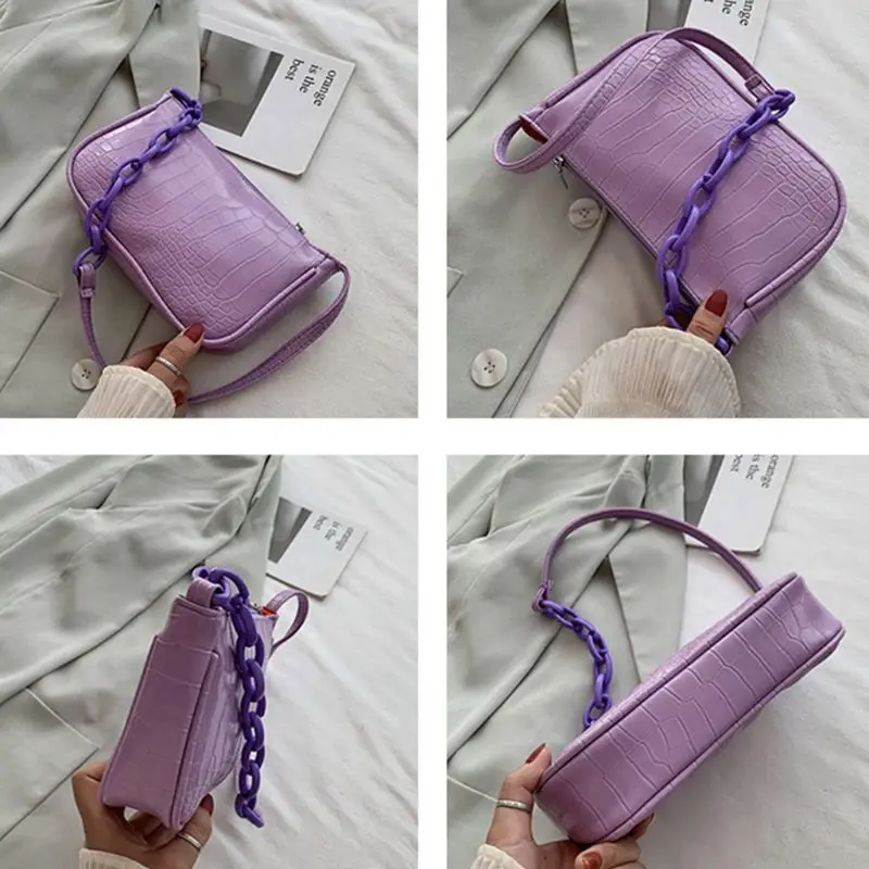 Women Girl Fashion Crocodile Pattern PU Leather Handbag Shoulder Messenger Armpit Bag Satchel Tote Purse
Women Girl Fashion Crocodile Pattern PU Leather Handbag Shoulder Messenger Armpit Bag Satchel Tote Purse