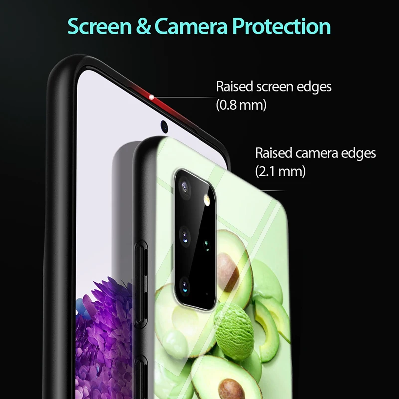 Avocado Cute for Samsung S20 Ultra Plus A91 A81 A71 A51 UW A41 A42 A31 A21 A21S A11 5G Bright Black Phone Case 
Avocado Cute for Samsung S20 Ultra Plus A91 A81 A71 A51 UW A41 A42 A31 A21 A21S A11 5G Bright Black Phone Case