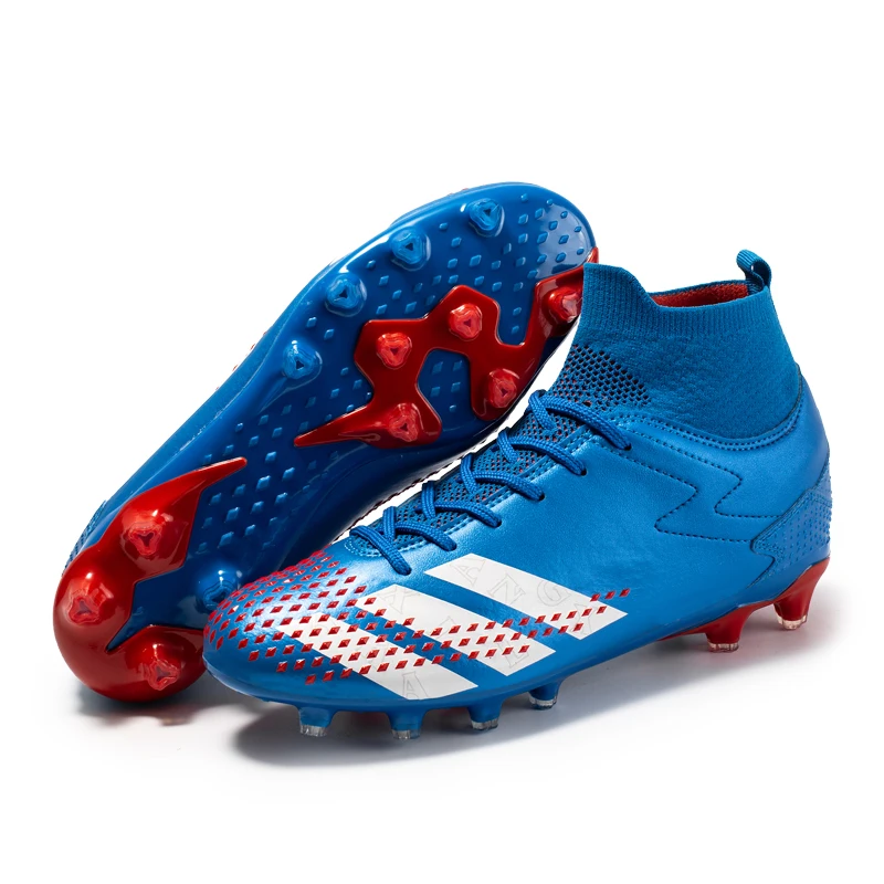 Unisex Soccer Shoes Long Spikes TF Ankle Boots Outdoor Grass Cleats Football Shoes chuteira futebo
Unisex Soccer Shoes Long Spikes TF Ankle Boots Outdoor Grass Cleats Football Shoes chuteira futebo