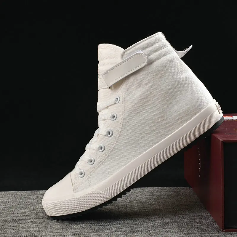 2020 New Fashion Sneakers Men Shoes Male Canvas Shoes High Top Sneakers Men Casual Shoes Black White Cloth Footwear Mens Shoes
2020 New Fashion Sneakers Men Shoes Male Canvas Shoes High Top Sneakers Men Casual Shoes Black White Cloth Footwear Mens Shoes