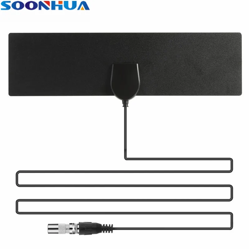 SOONHUA Soft 25 Miles Range 1080p HD Digital Indoor TV Antenna HD Flat Design 20 dBi Gain Amplified DTV Box 3m Cable Receiver
SOONHUA Soft 25 Miles Range 1080p HD Digital Indoor TV Antenna HD Flat Design 20 dBi Gain Amplified DTV Box 3m Cable Receiver