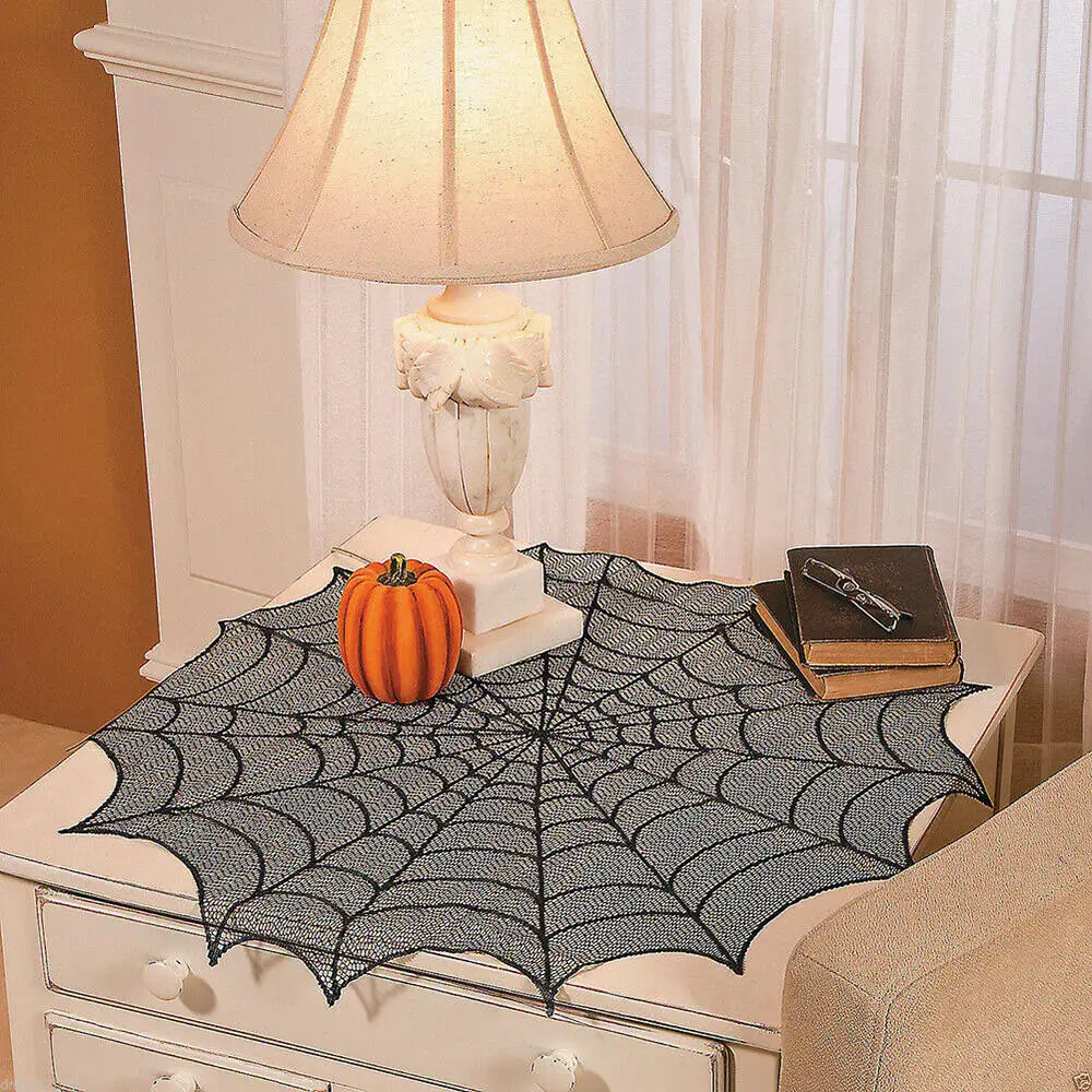 30" Halloween Octagon Creepy Spiderweb Table Runner Tablecloth Cover Party Props Tablecloths
30" Halloween Octagon Creepy Spiderweb Table Runner Tablecloth Cover Party Props Tablecloths
