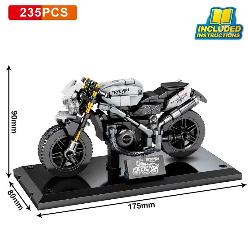 SEMBO City Technic Motorcycle Motorbike Model Building Block DIY Racing Motorcycle Car Locomotive Brick Toys Gifts for Children
SEMBO City Technic Motorcycle Motorbike Model Building Block DIY Racing Motorcycle Car Locomotive Brick Toys Gifts for Children