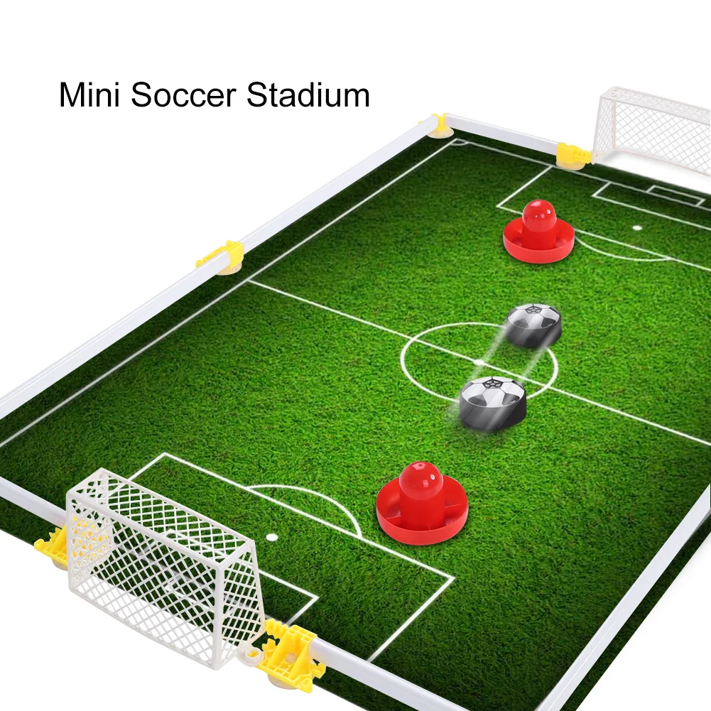 

Floating Football Toys Air Power Soccer Disc Hovering Football Game Light Toy Flashing Ball Toys with Soccer goals Training
