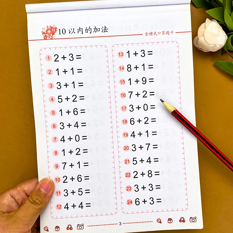 2021 Add And Subtract Within 10 Arithmetic Learning Math Writing Preschool Math Exercise Book Handwriting Practice Books Age 2-6
2021 Add And Subtract Within 10 Arithmetic Learning Math Writing Preschool Math Exercise Book Handwriting Practice Books Age 2-6