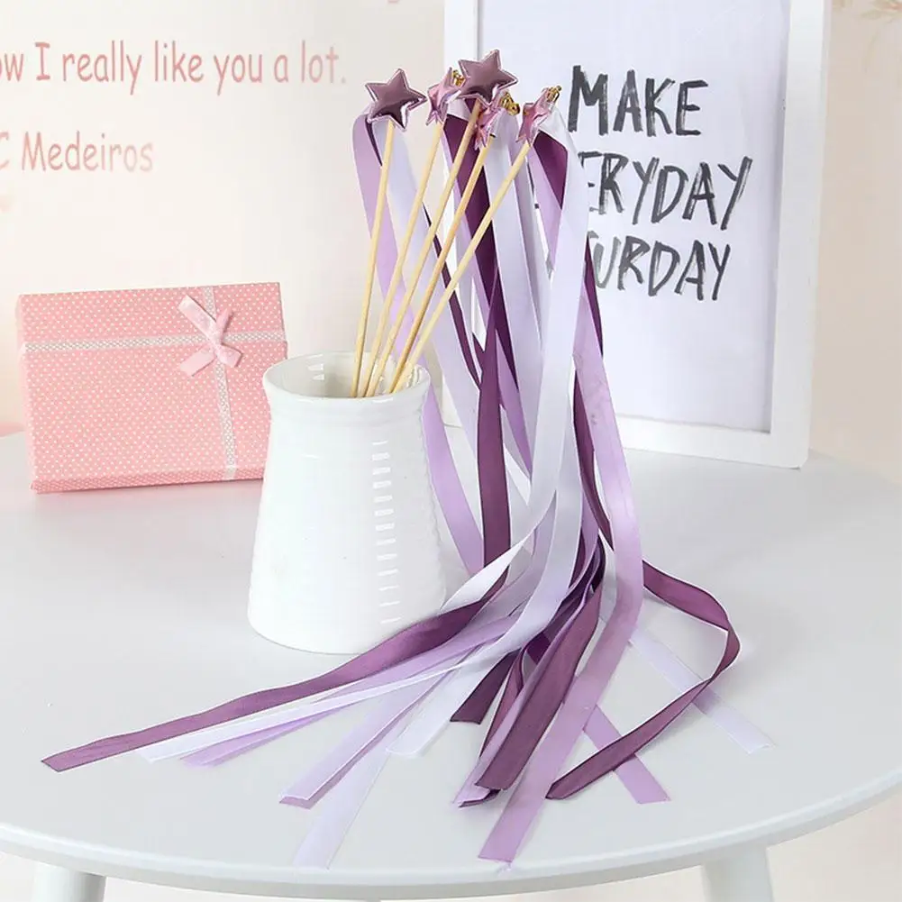 Romantic Ribbon Fairy Star Magic Stick Flower Party Festive Celebrations Parties Atmosphere Decoration Wedding C5T4
Romantic Ribbon Fairy Star Magic Stick Flower Party Festive Celebrations Parties Atmosphere Decoration Wedding C5T4