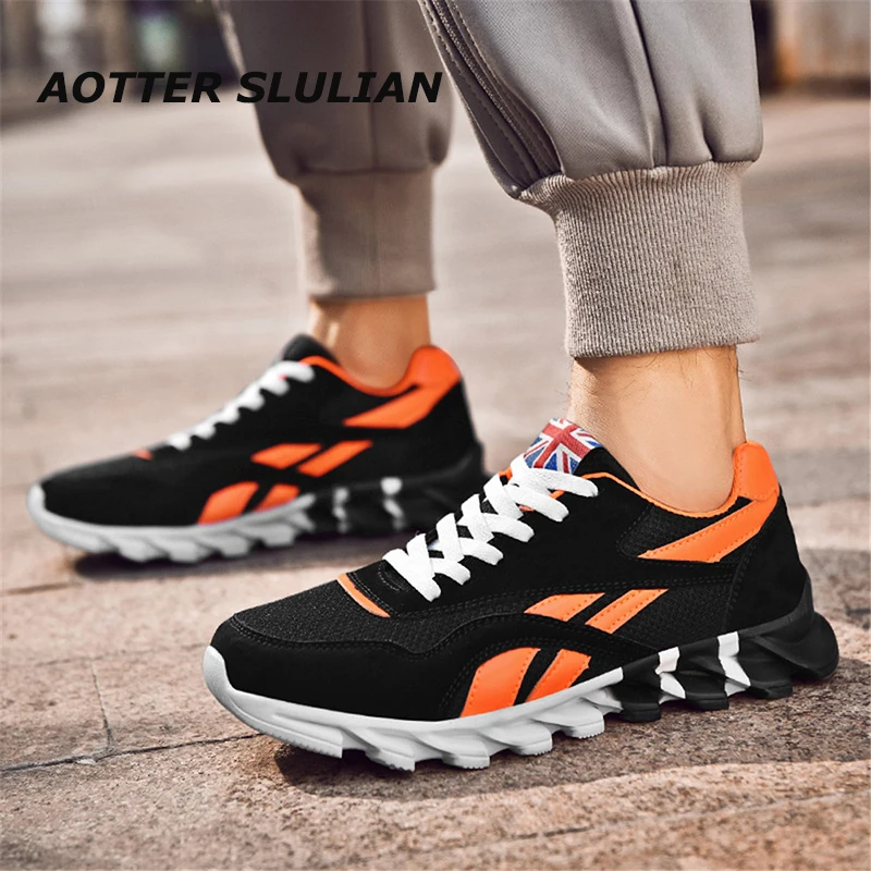 Solid Black Blade Men Shoes Low-top Sports Leisure sneakers Male Women Trendy All-match Running Basketball Fitness Laced Loafers
Solid Black Blade Men Shoes Low-top Sports Leisure sneakers Male Women Trendy All-match Running Basketball Fitness Laced Loafers