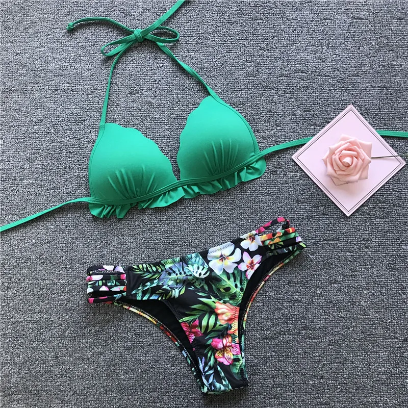 Sexy Swimsuit Women Swimwear Ruffle Bikinis Female 2021 Monokini Push Up Bathing Suit Beach Wear Indoor Swimming Suit Biquini XL
Sexy Swimsuit Women Swimwear Ruffle Bikinis Female 2021 Monokini Push Up Bathing Suit Beach Wear Indoor Swimming Suit Biquini XL