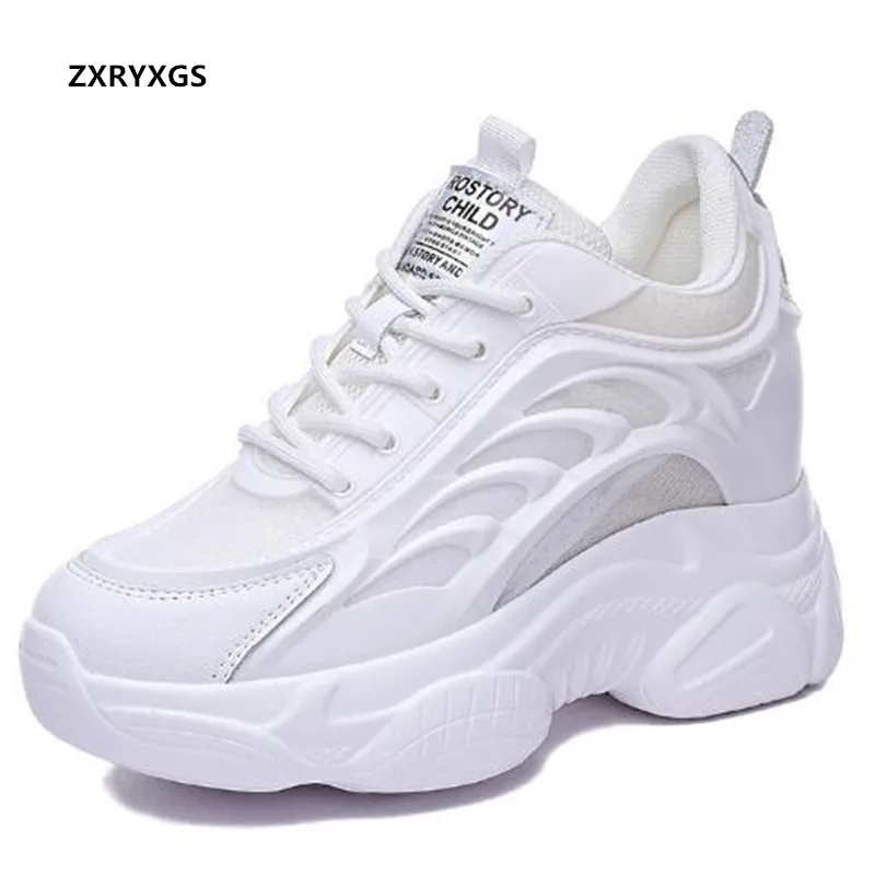 ZXRYXGS 2022 New Cowhide Mesh Spring Single Shoes Breathable Summer Sneaker Sandals Casual Inner Increase Wedges Heel Shoe White
ZXRYXGS 2022 New Cowhide Mesh Spring Single Shoes Breathable Summer Sneaker Sandals Casual Inner Increase Wedges Heel Shoe White