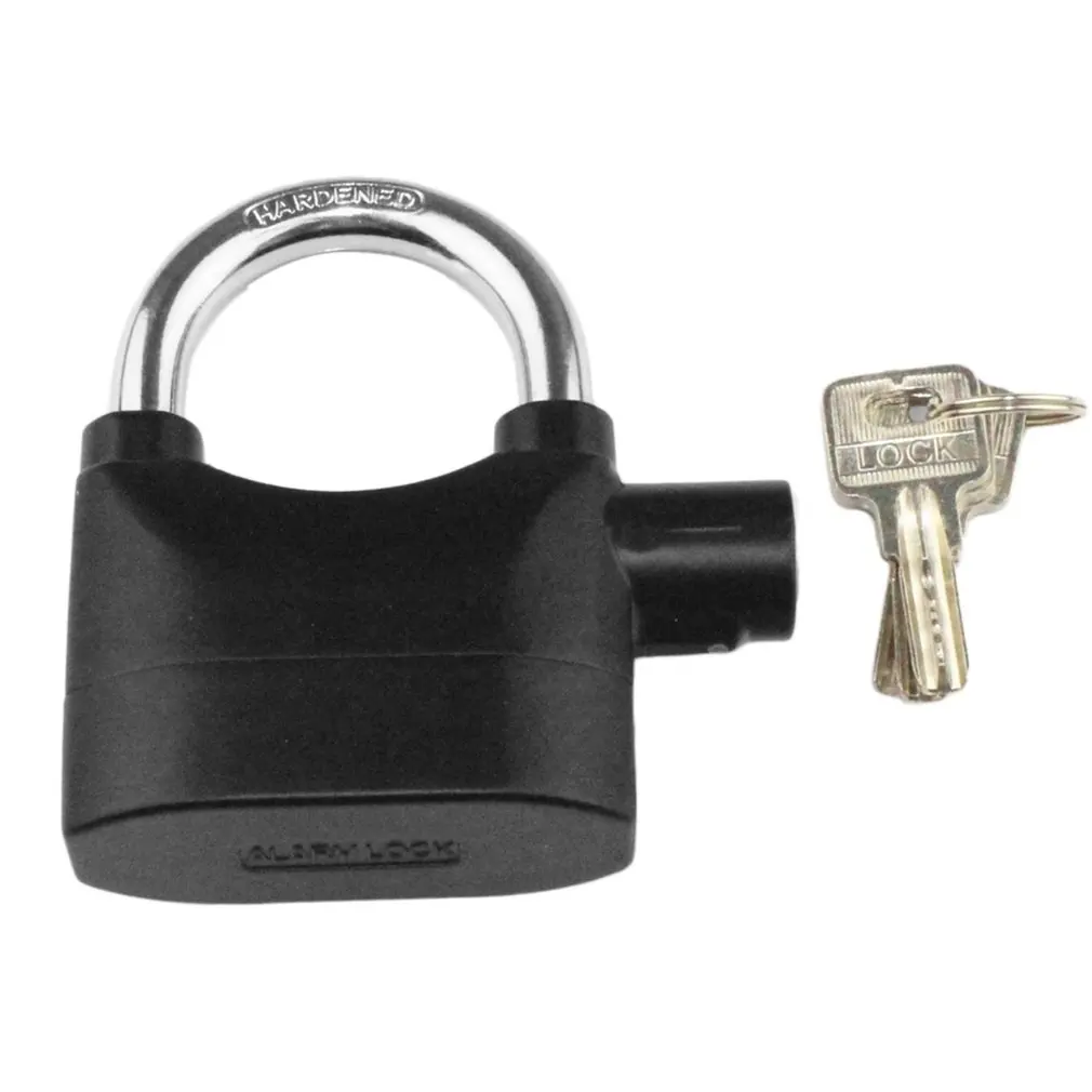Black Waterproof Siren Alarm Padlock Alarm Lock for Motorcycle Bike Bicycle Perfect Security with 110dB Alarm Pad locks
Black Waterproof Siren Alarm Padlock Alarm Lock for Motorcycle Bike Bicycle Perfect Security with 110dB Alarm Pad locks