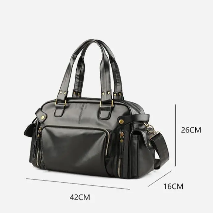 Male Bag England Retro Handbag Shoulder Bag PU Leather Men Big Messenger Bags Brand High Quality Men's Travel Crossbody Bag Sac
Male Bag England Retro Handbag Shoulder Bag PU Leather Men Big Messenger Bags Brand High Quality Men's Travel Crossbody Bag Sac