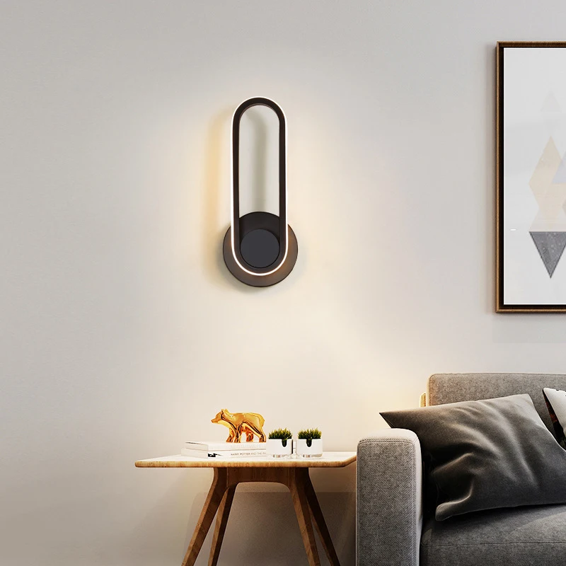 Modern LED Rotatable Wall Lamp Black Gold White Nordic Oval Wall Light Fixtures for Bedroom Living Room Indoor Home Kitchen
Modern LED Rotatable Wall Lamp Black Gold White Nordic Oval Wall Light Fixtures for Bedroom Living Room Indoor Home Kitchen