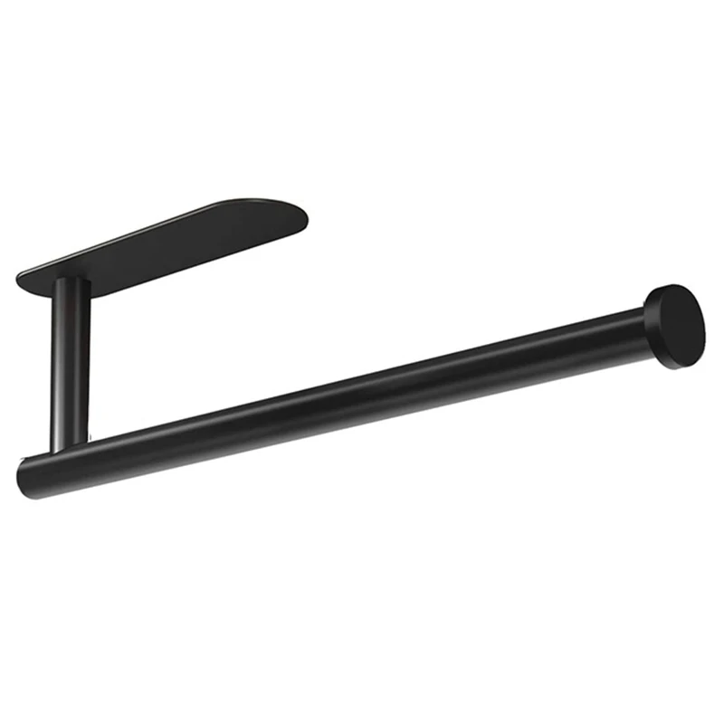 Paper Towel Holder Under Cabinet Wall Mount for Kitchen Paper Towel Adhesive Black Paper Towel Roll Holder Stick to Wall
Paper Towel Holder Under Cabinet Wall Mount for Kitchen Paper Towel Adhesive Black Paper Towel Roll Holder Stick to Wall