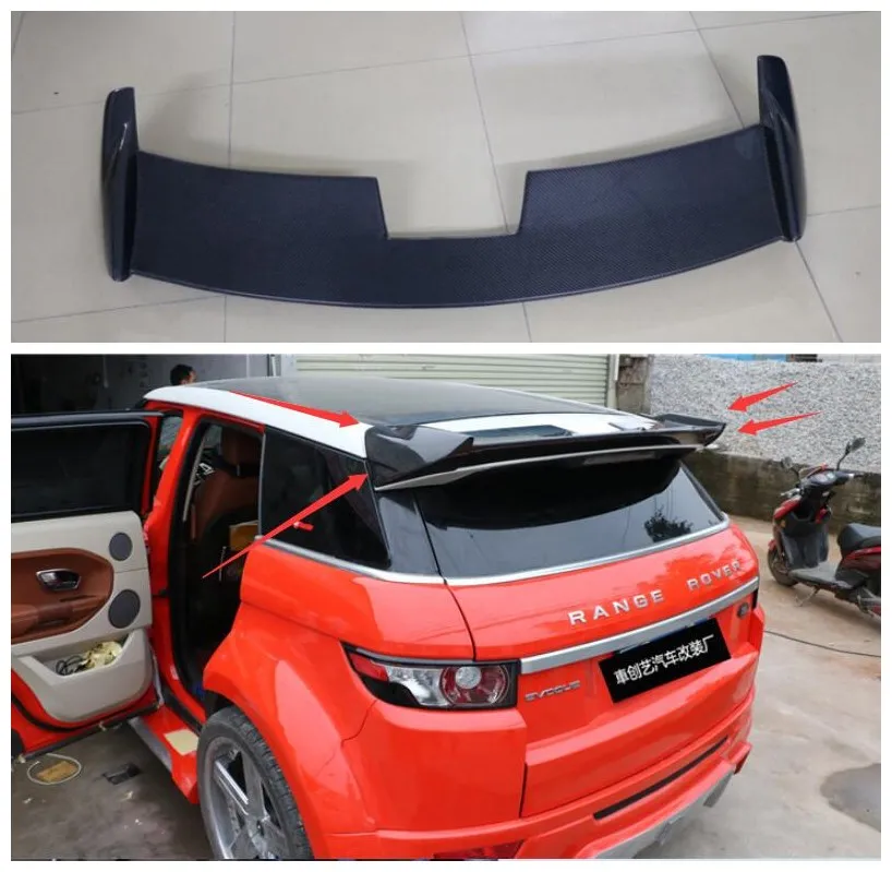 High quality ABS Primer& Carbon Fiber Rear Trunk Lip Spoiler Top wing For Land Range Rover Evoque 2011 2012 2013 2014 2015
High quality ABS Primer& Carbon Fiber Rear Trunk Lip Spoiler Top wing For Land Range Rover Evoque 2011 2012 2013 2014 2015