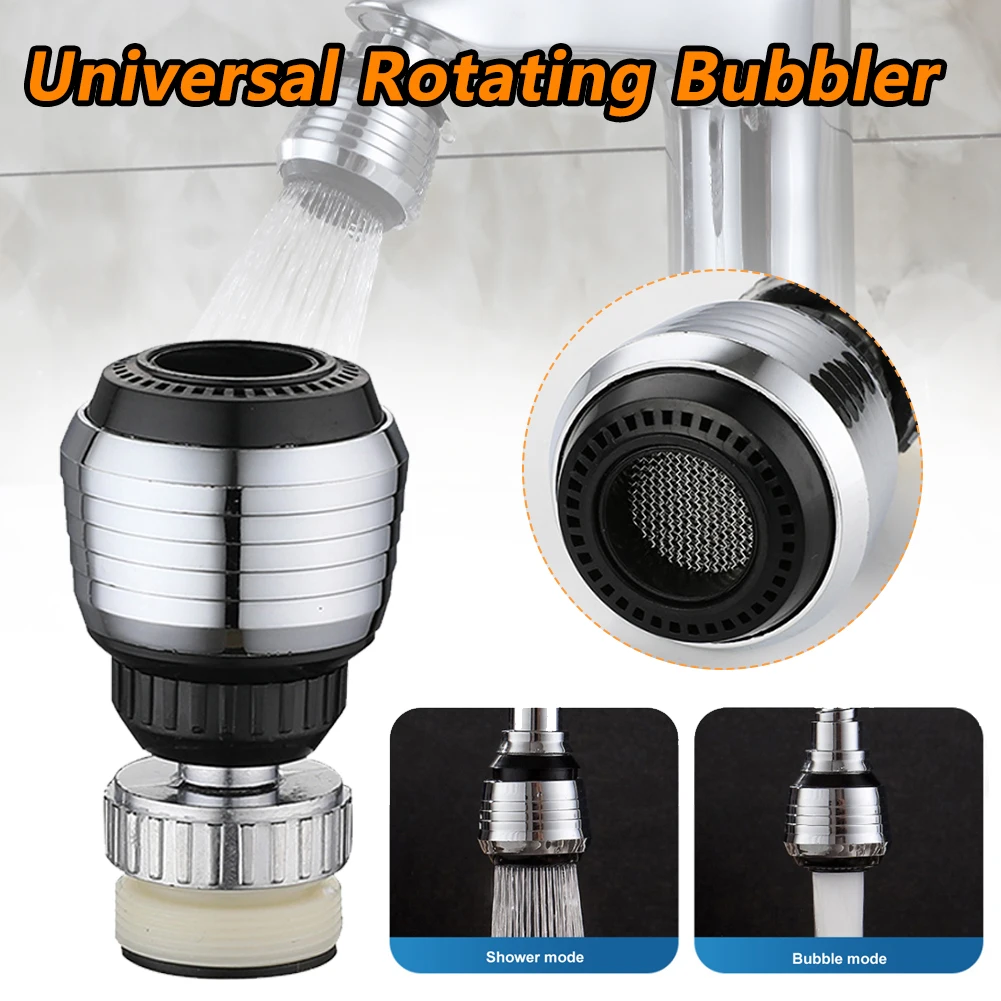360° Water Faucet Bubbler Kitchen Faucet Saving Tap Water Saving Bathroom Shower Head Filter Nozzle Water Saving Shower Spray
360° Water Faucet Bubbler Kitchen Faucet Saving Tap Water Saving Bathroom Shower Head Filter Nozzle Water Saving Shower Spray