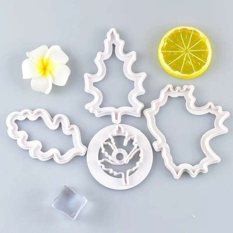 Durable Convenient Biscuit Leaf-shaped Molds Practical Popular Kitchenware Interesting Irregular Safe Plastic Cake Baking Molds
Durable Convenient Biscuit Leaf-shaped Molds Practical Popular Kitchenware Interesting Irregular Safe Plastic Cake Baking Molds