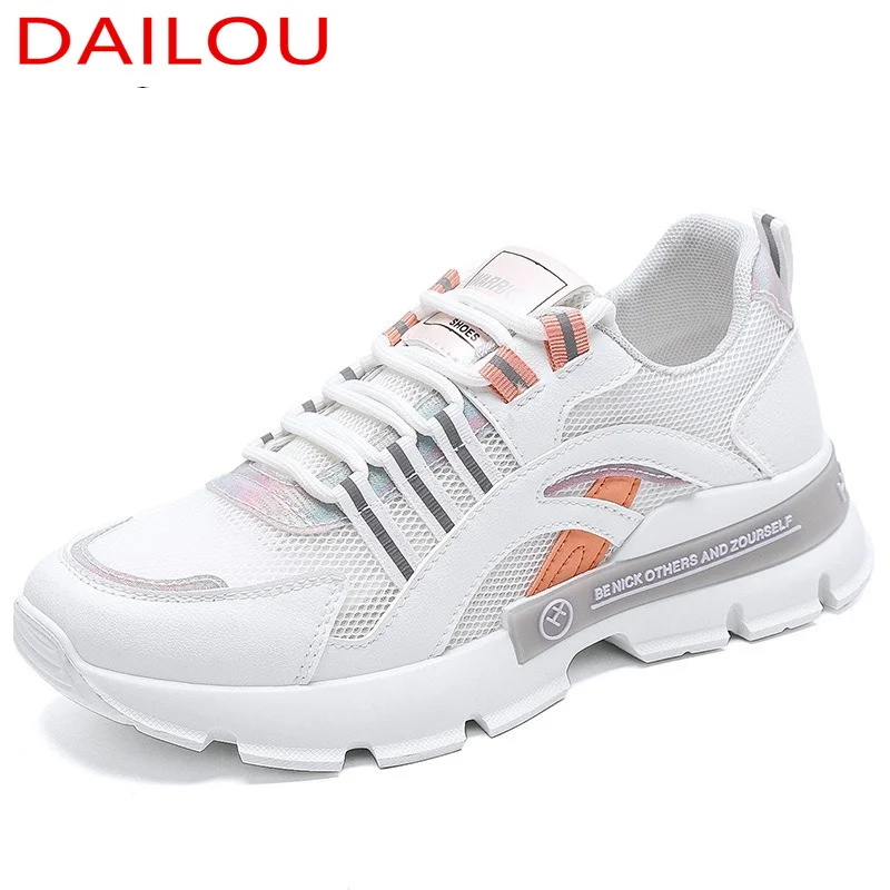 2021 Fashion Women's Shoes Spring New Walking Vulcanized Shoes Comfortable Lace-up Casual Shoes Women's Mesh Breathable Sneakers 
2021 Fashion Women's Shoes Spring New Walking Vulcanized Shoes Comfortable Lace-up Casual Shoes Women's Mesh Breathable Sneakers