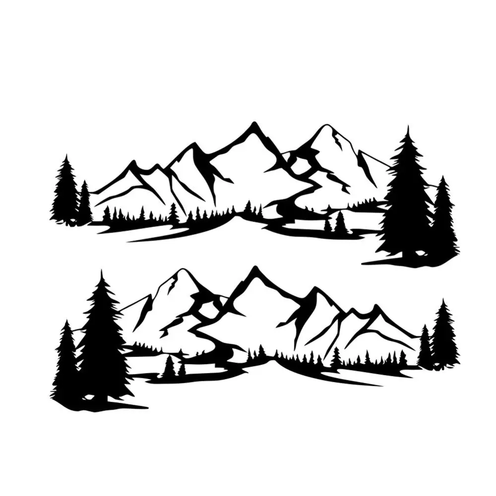 2PCS D-1192 creative personality decoration mountain totem car sticker universal sticker
2PCS D-1192 creative personality decoration mountain totem car sticker universal sticker
