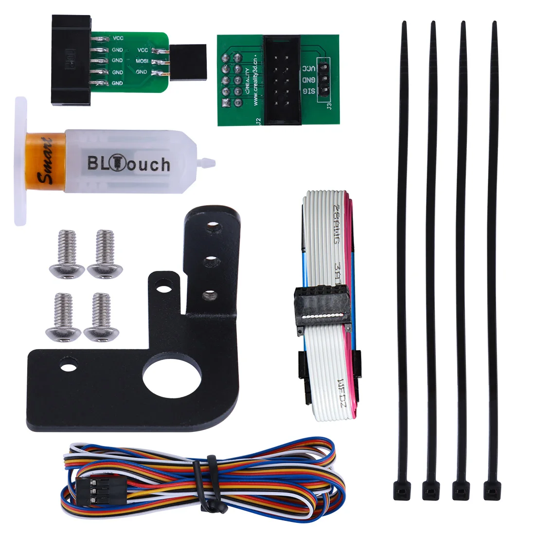 Creality3D Upgraded Version BL-Touch Heated Bed Auto Bed Leveling Sensor Kit For ENDER-3/3S/3PRO/5/5S/5PRO/5PLUS/CR-10/10S/10S5
Creality3D Upgraded Version BL-Touch Heated Bed Auto Bed Leveling Sensor Kit For ENDER-3/3S/3PRO/5/5S/5PRO/5PLUS/CR-10/10S/10S5