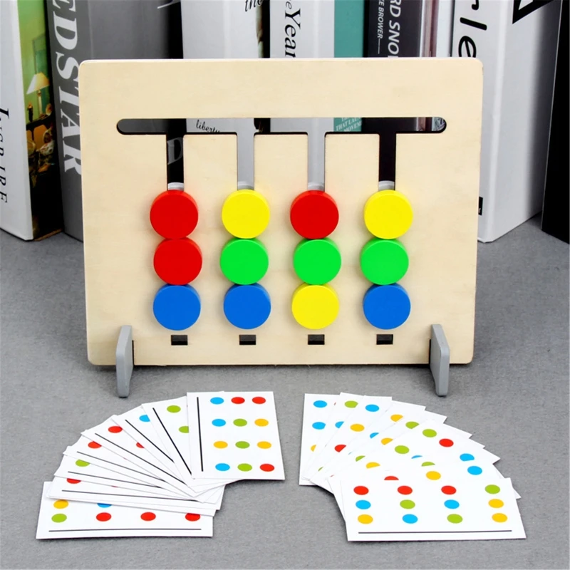 P15C Montessori Toy Colors and Fruits Double Sided Matching Game Logical Reasoning Training Kids Educational Toys Children Toy
P15C Montessori Toy Colors and Fruits Double Sided Matching Game Logical Reasoning Training Kids Educational Toys Children Toy