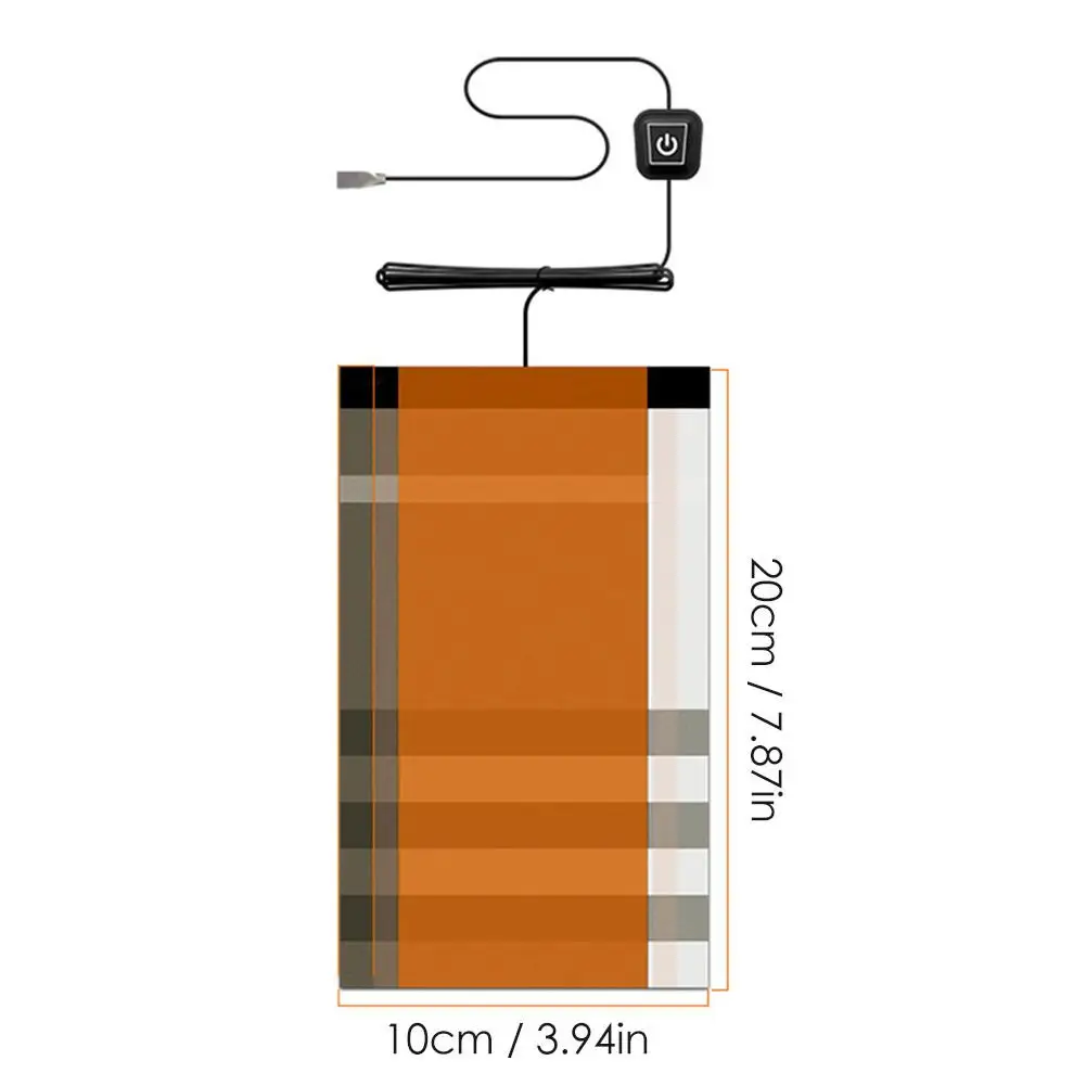 Graphene-coated Heating Cloth 5V 2A Mobile Power Supply Three-speed Temperature Control Put It In Your Clothes To Keep Warm
Graphene-coated Heating Cloth 5V 2A Mobile Power Supply Three-speed Temperature Control Put It In Your Clothes To Keep Warm