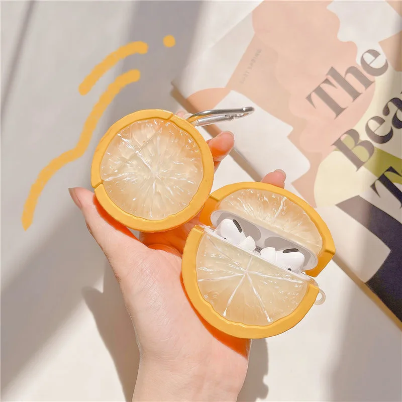 Summer Fresh Lemon Case for Apple Airpods 2 Bluetooth Headset Protective Cover for AirPods Pro Silicone Earphone Protective Case
Summer Fresh Lemon Case for Apple Airpods 2 Bluetooth Headset Protective Cover for AirPods Pro Silicone Earphone Protective Case