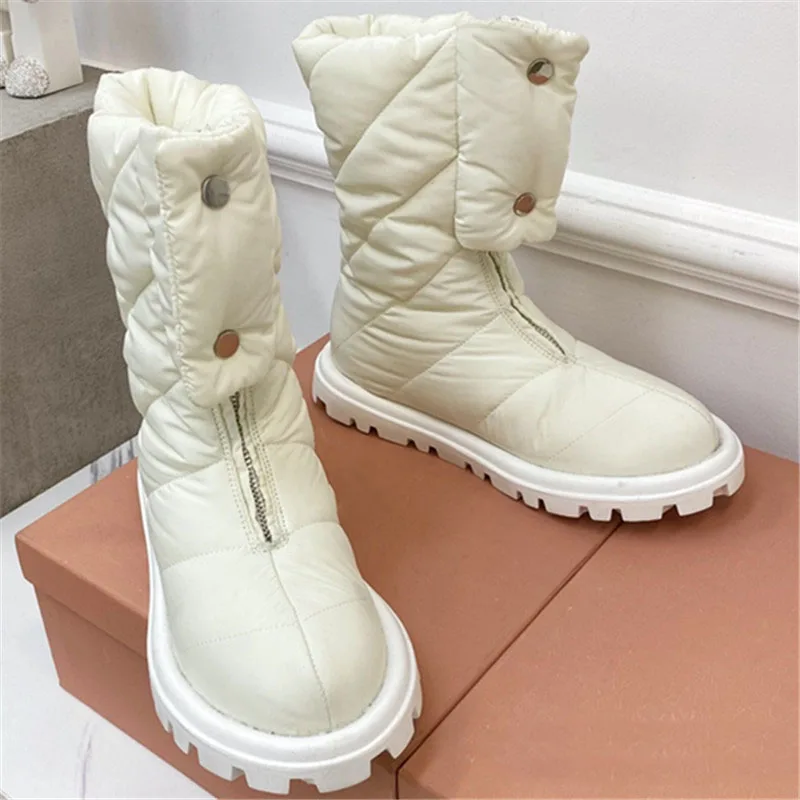New Zippers Woman Boots Solid Ankle Boots Women Waterproof Shoes Platform Female Shoes Fashion Concise Ladies Boots Hot Sale
New Zippers Woman Boots Solid Ankle Boots Women Waterproof Shoes Platform Female Shoes Fashion Concise Ladies Boots Hot Sale