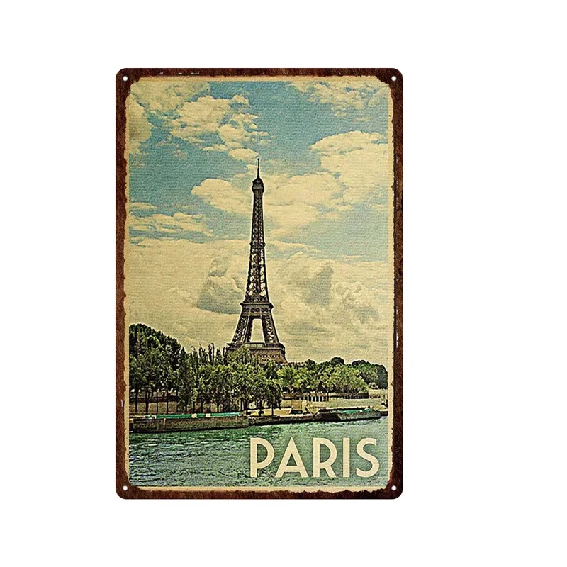 Famous Travel City Building Metal Tin Sign Vintage Art Wall Poster Metal Plaque Metal Plate Home Decoration Bar Club Living Room 
Famous Travel City Building Metal Tin Sign Vintage Art Wall Poster Metal Plaque Metal Plate Home Decoration Bar Club Living Room
