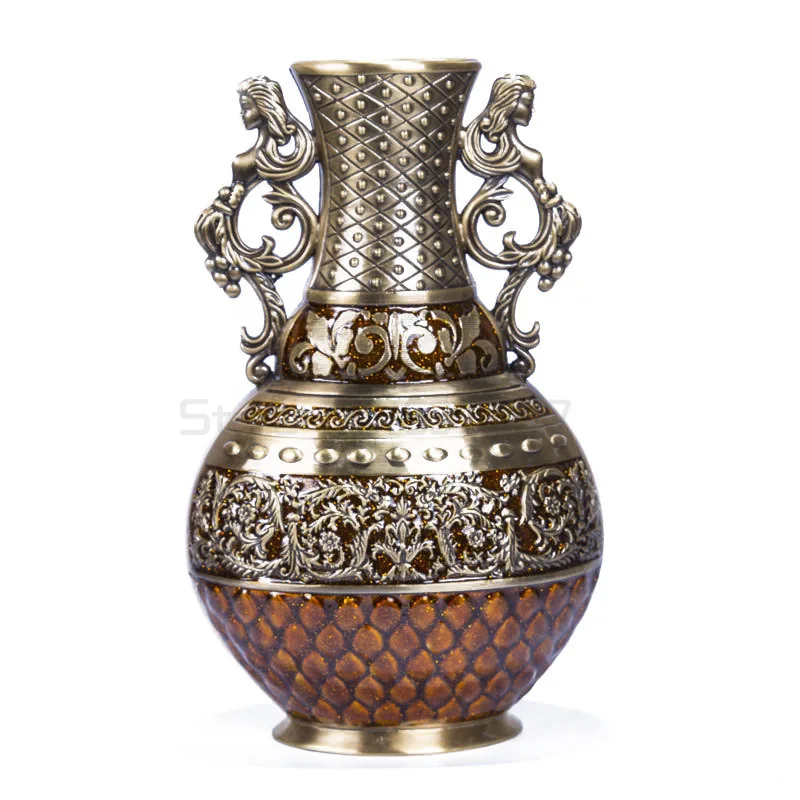 Europe bronze color vintage vase home decoration floor vase alloy metal flower vase for home decoration table vase 012A
Europe bronze color vintage vase home decoration floor vase alloy metal flower vase for home decoration table vase 012A