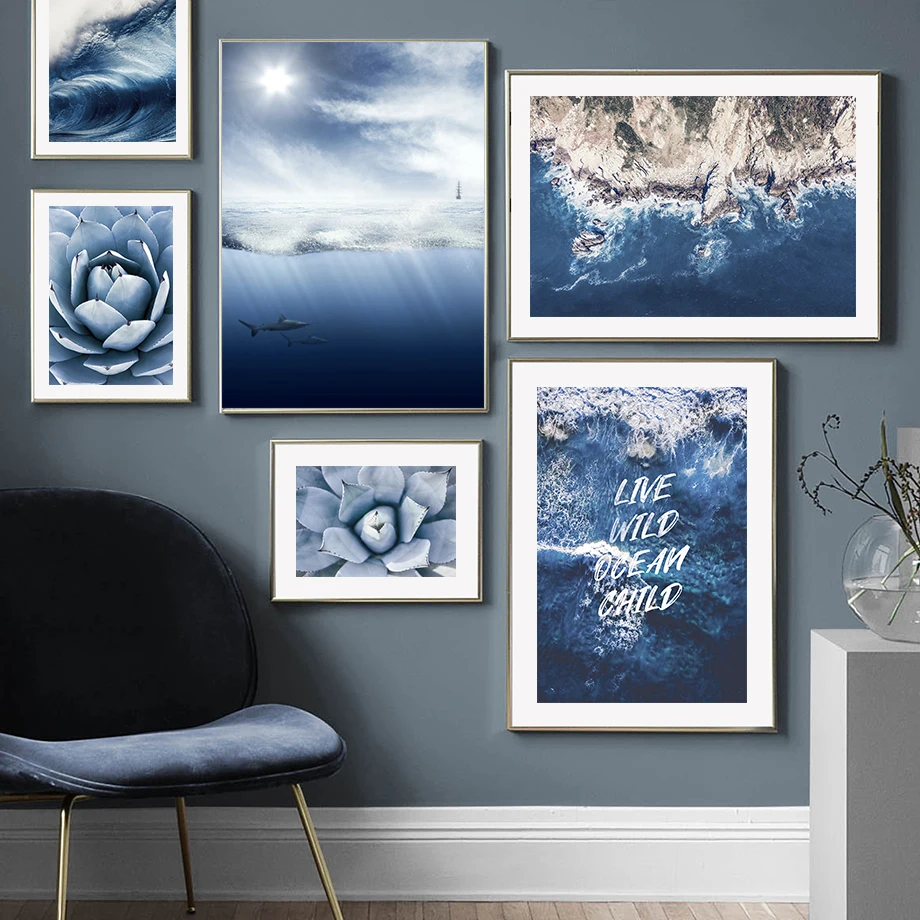 Blue Wave Coast Flower Succulents Hands Wall Art Canvas Painting Nordic Posters And Prints Wall Pictures For Living Room Decor
Blue Wave Coast Flower Succulents Hands Wall Art Canvas Painting Nordic Posters And Prints Wall Pictures For Living Room Decor