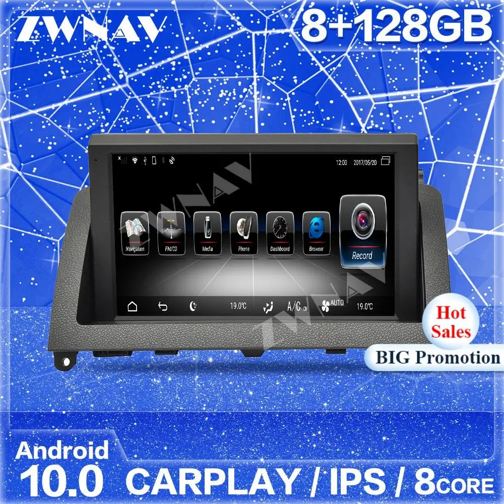 8+128G Android 10 Screen Player For Mercedes Benz C W204 2007 2008 2009 2010 2011 GPS Auto Audio Radio Stereo Recorder Head Unit
8+128G Android 10 Screen Player For Mercedes Benz C W204 2007 2008 2009 2010 2011 GPS Auto Audio Radio Stereo Recorder Head Unit