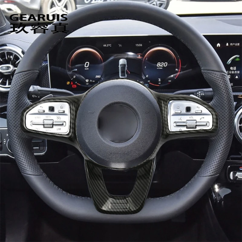 Car Styling for Mercedes Benz A C E Class GLB GLC GLE CLA W205 W167 W177 C118 W118 Steering Wheel Steering Buttons Cover Sticker
Car Styling for Mercedes Benz A C E Class GLB GLC GLE CLA W205 W167 W177 C118 W118 Steering Wheel Steering Buttons Cover Sticker