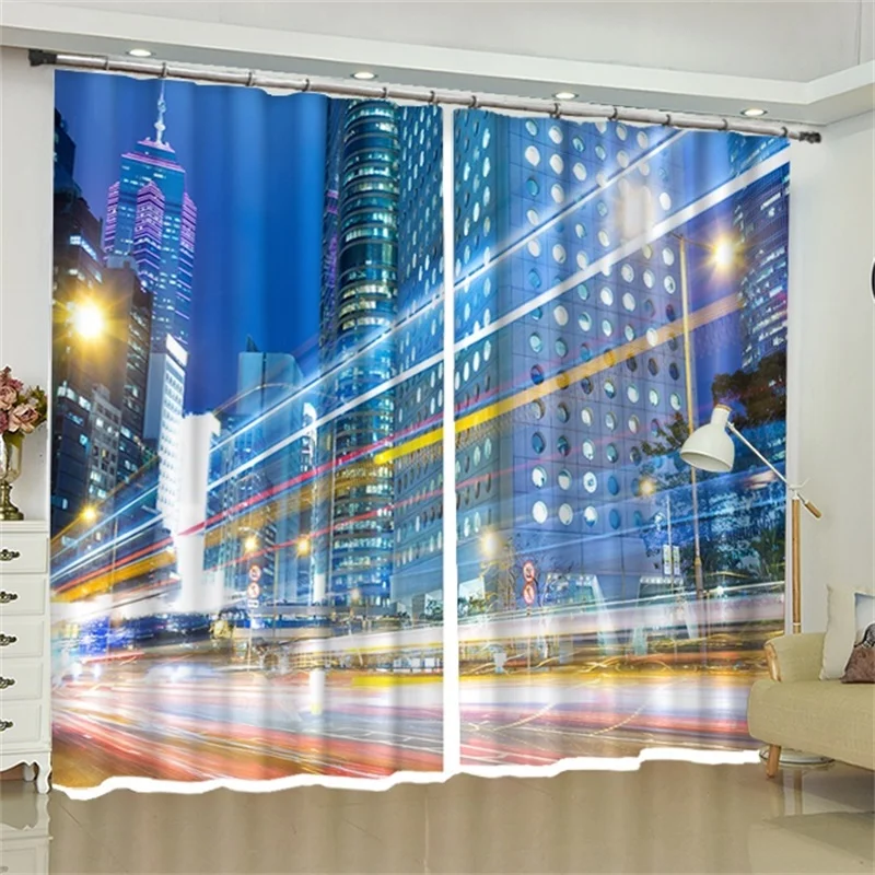 City Skyscrapers Night Neon Sign Curtains Living Room Bedroom Apartment Home Decor French Door Short Window Blackout Drapes
City Skyscrapers Night Neon Sign Curtains Living Room Bedroom Apartment Home Decor French Door Short Window Blackout Drapes