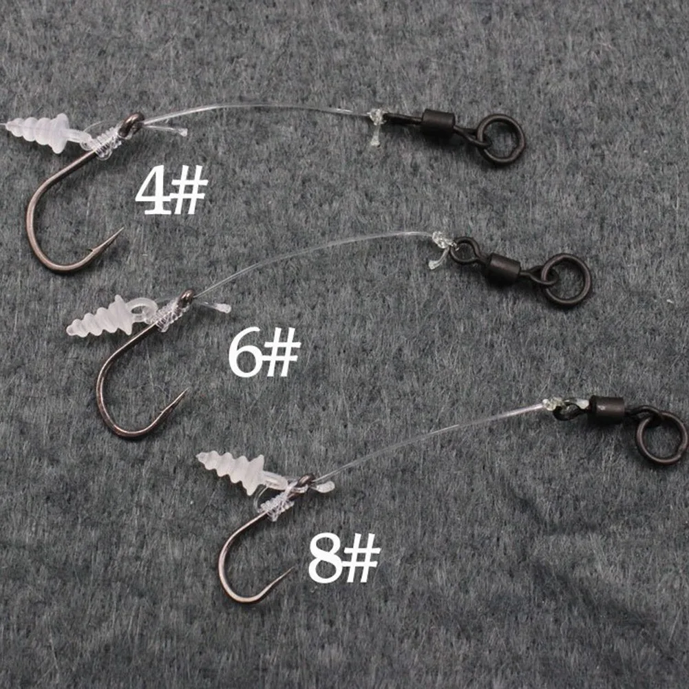 3Pcs 4#6#8# Carp Hook Ready Tied Chod Rig With Bait Screw Rig ........................................
3Pcs 4#6#8# Carp Hook Ready Tied Chod Rig With Bait Screw Rig ........................................