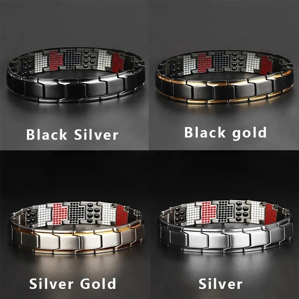 2020 Fashion Men Strength Therapy Bracelet Health Energy Bio Magnetic Male Gifts Adjustable Bracelets Sleep Better Accessories
2020 Fashion Men Strength Therapy Bracelet Health Energy Bio Magnetic Male Gifts Adjustable Bracelets Sleep Better Accessories