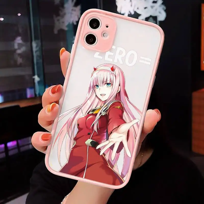 Zero Two Darling in the FranXX Anime Hard Phone Case matte transparent For iphone 7 8 11 12 plus mini x xs xr pro max cover
Zero Two Darling in the FranXX Anime Hard Phone Case matte transparent For iphone 7 8 11 12 plus mini x xs xr pro max cover