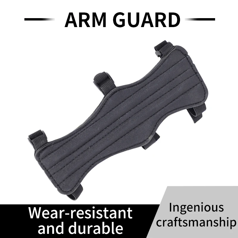 Archery PU Leather Adjustable Professional Arm Guard Durable Recurve Bow Archery Protective Tool
Archery PU Leather Adjustable Professional Arm Guard Durable Recurve Bow Archery Protective Tool