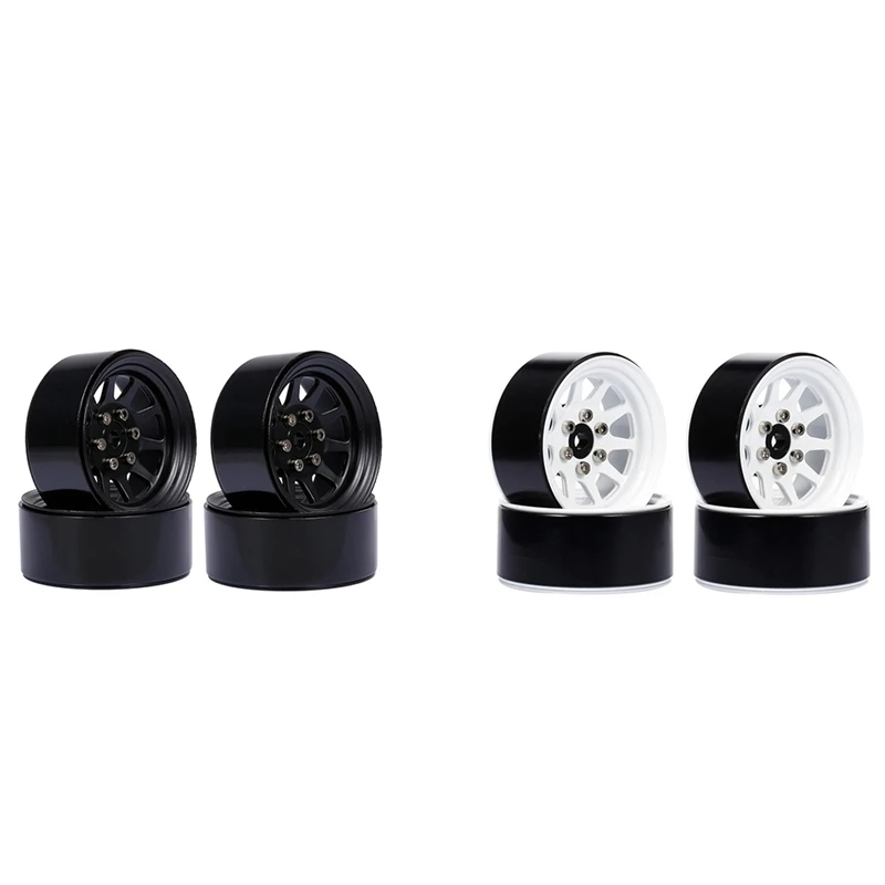 Metal Alloy 1.9 Beadlock Wheel Rims for 1:10 RC Crawler Axial SCX10 AXI03007 90046 Traxxas TRX4 Redcat GEN8
Metal Alloy 1.9 Beadlock Wheel Rims for 1:10 RC Crawler Axial SCX10 AXI03007 90046 Traxxas TRX4 Redcat GEN8