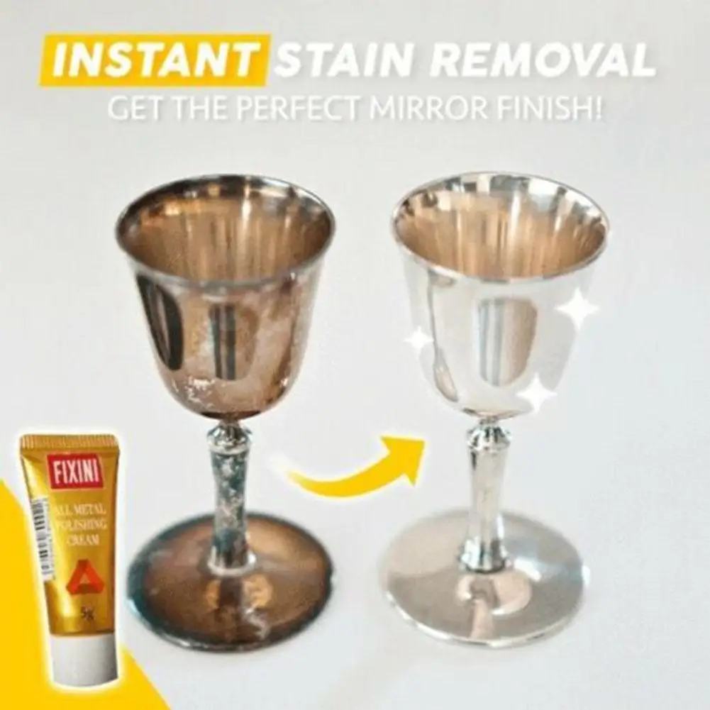 FIXINI All Metal Polish Cream Rust Remover Steel Ceramic Cleaner All-Purpose Polishing Watch A5F8 | Дом и сад