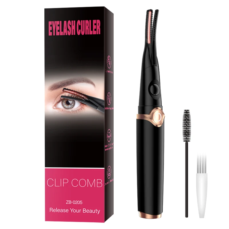 Electric Eyelash Curler Fast Heating Iron Temperature Adjustable Natural Eyelash Roller Make Up Lashes Curl Pen USB Charging
Electric Eyelash Curler Fast Heating Iron Temperature Adjustable Natural Eyelash Roller Make Up Lashes Curl Pen USB Charging
