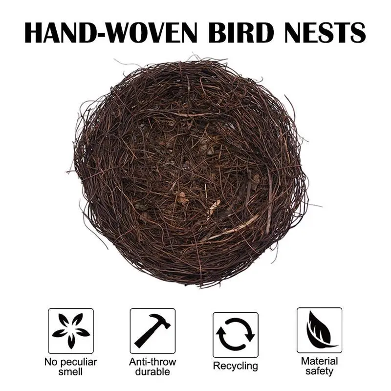 Easter Party Decor Supply Easter Egg Stand Vine Brown Bird Nest Easter Home Decoration
Easter Party Decor Supply Easter Egg Stand Vine Brown Bird Nest Easter Home Decoration