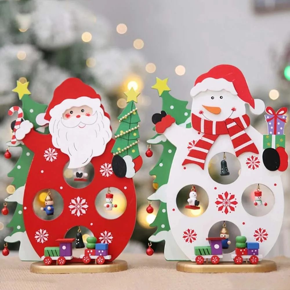 Деревянное Рождественское украшение DIY Санта-Клаус Снеговик рождественские деревянные украшения креативные домашние деревянные настольн...
Деревянное Рождественское украшение DIY Санта-Клаус Снеговик рождественские деревянные украшения креативные домашние деревянные настольн...