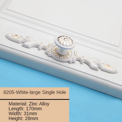European Style Cabinet Door Handle White Wardrobe Handle Modern Round Golden Drawer Knob Furniture Decoration Hardware
European Style Cabinet Door Handle White Wardrobe Handle Modern Round Golden Drawer Knob Furniture Decoration Hardware