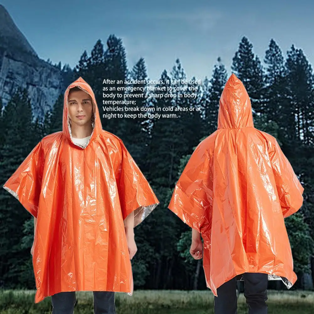 1 Set Survival Poncho Camping Equipment Keep Warm Ultralight Thermal Blanket Emergency Rainwear for Camping
1 Set Survival Poncho Camping Equipment Keep Warm Ultralight Thermal Blanket Emergency Rainwear for Camping